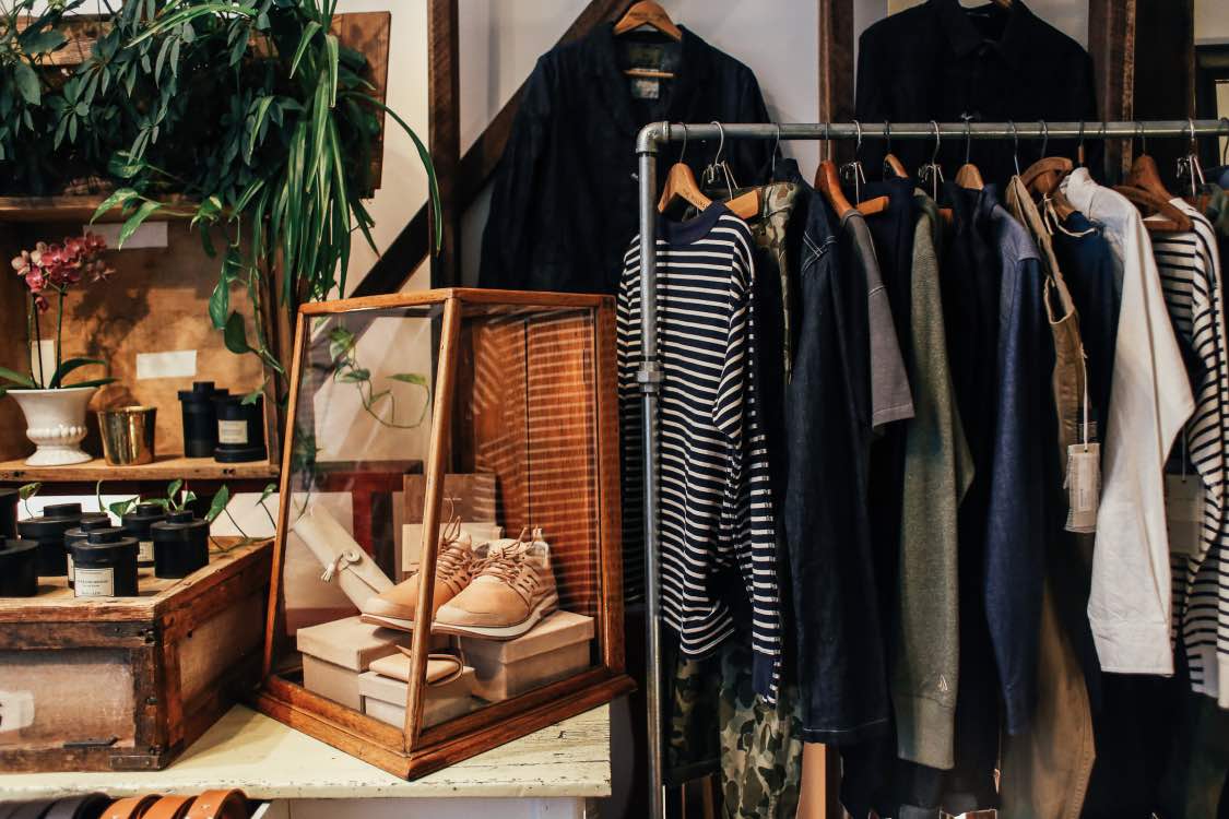 image de pop up store